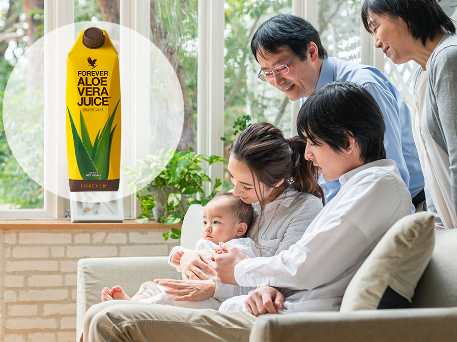 販売実績39年、アロエ健康食品国内シェアNo.1フォーエバー アロエベラ ジュース